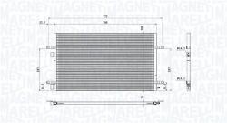 Magneti Marelli Condensator, climatizare MAGNETI MARELLI 350203901000 (350203901000) - fixbox