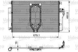 VALEO Condensator, climatizare VALEO 812502 (812502) - fixbox