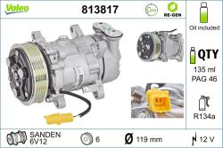 VALEO Compresor, climatizare VALEO 813817 (813817)