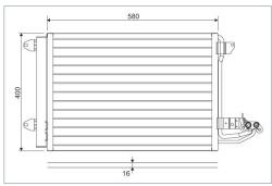 VALEO Condensator, climatizare VALEO 817777 (817777) - fixbox