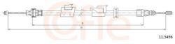 COFLE Cablu, frana de parcare COFLE 11.5496 (11.5496) - fixbox