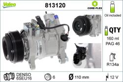 VALEO Compresor, climatizare VALEO 813120 (813120)