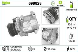VALEO Compresor, climatizare VALEO 699828 (699828)
