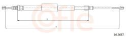 COFLE Cablu, frana de parcare COFLE 10.6687 (10.6687) - fixbox
