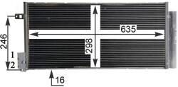 MAHLE Condensator, climatizare MAHLE AC 505 001S (AC 505 001S)