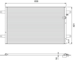 VALEO Condensator, climatizare VALEO 814004 (814004) - fixbox
