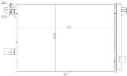 MTR Condensator, climatizare MTR 13054793 (13054793) - fixbox