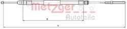 METZGER Cablu, frana de parcare METZGER 10.4136 (10.4136)