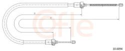 COFLE Cablu, frana de parcare COFLE 10.6894 (10.6894) - fixbox