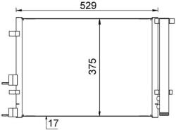 MAHLE Condensator, climatizare MAHLE AC 706 000S (AC 706 000S)