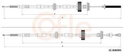 COFLE Cablu, frana de parcare COFLE 1E. BW005 (1E.BW005) - fixbox