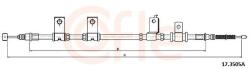 COFLE Cablu, frana de parcare COFLE 17.3505A (17.3505A) - fixbox