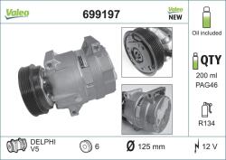 VALEO Compresor, climatizare VALEO 699197 (699197)