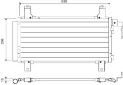 VALEO Condensator, climatizare VALEO 822738 (822738) - fixbox