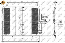 NRF Condensator, climatizare NRF 35244 (35244)