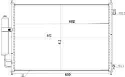 MTR Condensator, climatizare MTR 13054679 (13054679) - fixbox