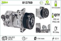VALEO Compresor, climatizare VALEO 813769 (813769)