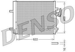 DENSO Condensator, climatizare DENSO DCN10016 (DCN10016) - fixbox