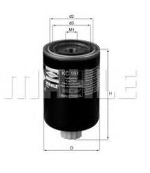 MAHLE ORIGINAL Filtru combustibil MAHLE ORIGINAL KC 191 (KC191)