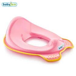 BabyJem Adaptor colac WC copii BabyJem (Culoare: Roz/Galben) (bj_3275) - evelise Olita