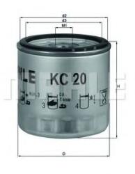 MAHLE ORIGINAL Filtru combustibil MAHLE ORIGINAL KC 20 (KC20)