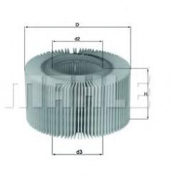 MAHLE ORIGINAL Filtru aer MAHLE ORIGINAL LX 578 (LX578)