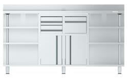 INFRICO Masa inox pentru expresor cafea INFRICO MCAF 2000, latime 196 cm, inox