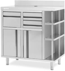 INFRICO Masa inox pentru expresor cafea INFRICO MCAF 1000 CI, latime 100 cm, inox
