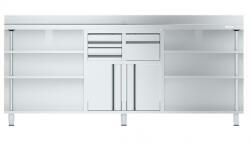INFRICO Masa inox pentru expresor cafea INFRICO MCAF 2500, latime 245 cm, inox