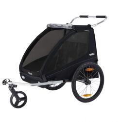 Thule Carucior-remorca pentru bicicleta Thule Coaster XT Black, 1-2 copii (TA10101822)