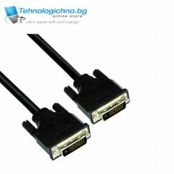 DeTech Кабел DVI - DVI 24+1 5m M/M (18186)