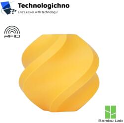 Bambu Lab ABS Bambu Tangerine Yellow Refill No Spool (B00-Y1-1.75-1000-SPLFREE)