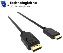  Кабел DP - HDMI М/М 4K 60Hz 1.8m (09050204014)
