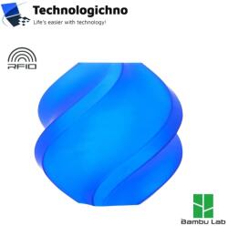 Bambu Lab PLA Translucent Bambu Blue With Spool (A17-B1-1.75-1000-SPL)