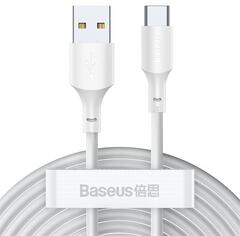 Baseus Simple Wisdom USB-A - USB Type-C kábel, 2 db (TZCATZJ-02) (TZCATZJ02)