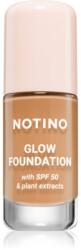 Notino Glow Foundation With SPF 50 & Plant Extracts make-up pentru luminozitate SPF 50 02 Medium Deep Neutral 30 ml