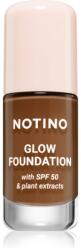 Notino Glow Foundation With SPF 50 & Plant Extracts make-up pentru luminozitate SPF 50 02 Deep Warm 30 ml
