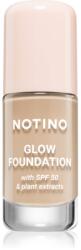 Notino Glow Foundation With SPF 50 & Plant Extracts make-up pentru luminozitate SPF 50 01 Light Warm 30 ml