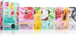 Organic Shop 7-Day Masks Set Glow Better комплект платнени маски