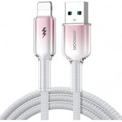 JOYROOM Cablu Date si Incarcare USB-A - Lightning Joyroom S-A42, 18W, 1.2m, Alb - evomag