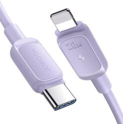 JOYROOM Cablu Date si Incarcare USB-C - Lightning Joyroom S-A14, 20W, 1.2m, Mov - evomag