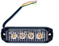 AUTOLIFE 18011 4LED-es stroboszkóp sárga 12-24V W13891 (18011)