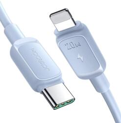 JOYROOM Cablu Date si Incarcare USB-C - Lightning Joyroom S-A14, 20W, 1.2m, Albastru - evomag