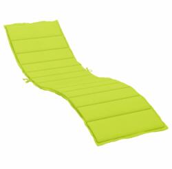 vidaXL élénkzöld oxford szövet napozóágy párna 200 x 50 x 3 cm 314199 (314199VidaXL)