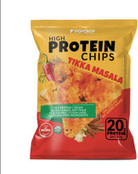 POPCROP pyramids gluténmentes tikka masala ízű protein chips 60 g - vitalora