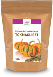 Szafi Reform csökkentett zsírtartalmú tökmagliszt 500g (120890) - nutri1