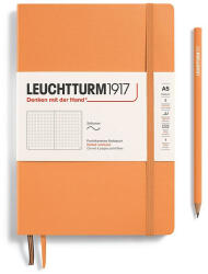 Leuchtturm Caiet a5 punctat coperta flexibila piersica Leuchtturm (LT369796)