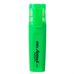 Deli Textmarker verde accent s621 Deli - Set 10 (DLES621V)