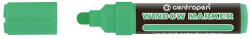 Centropen Marker creta lichida verde neon 2-15mm varf rotund 9121 Centropen - Set 10 (CE912105)