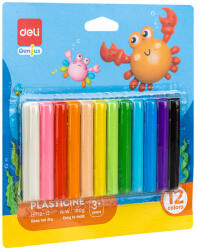 Deli Plastilina 12 culori 160 gr deli (DLEH712-12)
